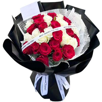 桂林28朵玫瑰花混搭，充满爱的温暖